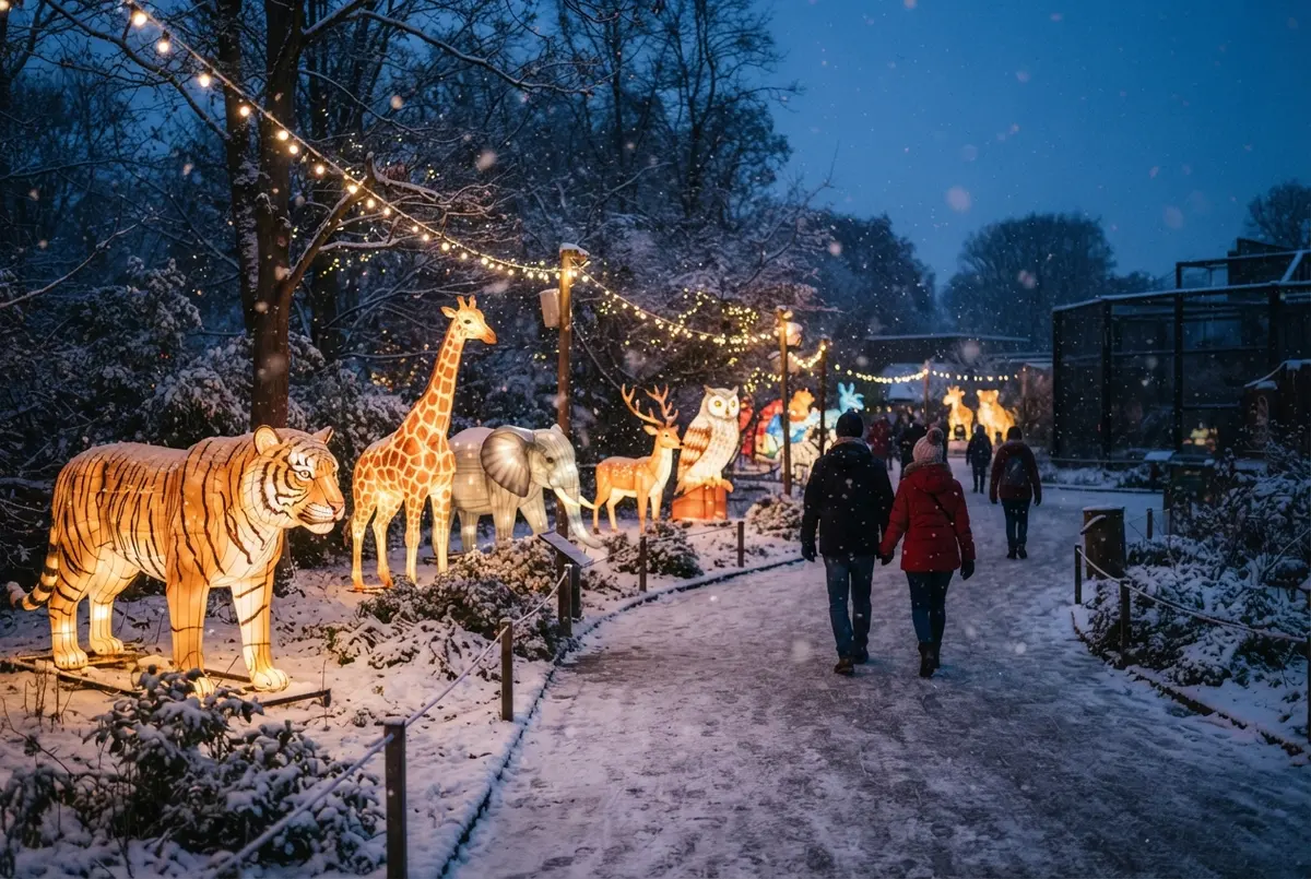 Lichtfestival Dino Nights (ZOO Planckendael), Mechelen