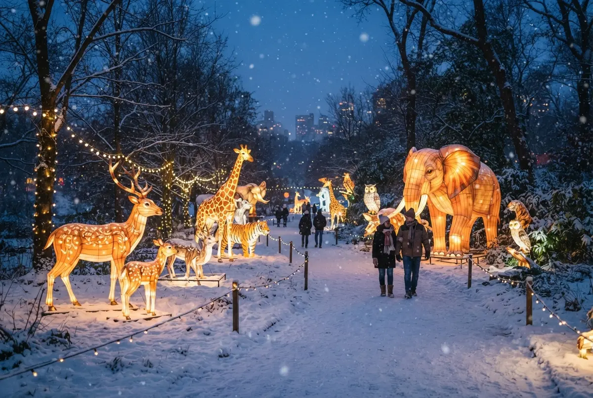 Lichtfestival « Magische oceaan » (ZOO Antwerpen), Antwerpen