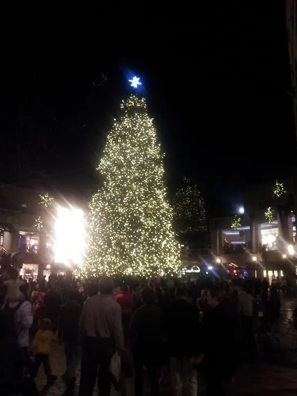 Christmas Tree at Faneuil Hall