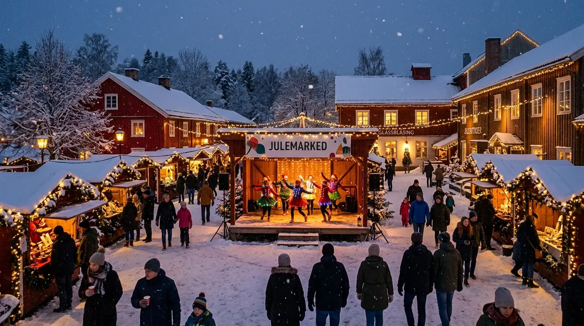 Lysfest på Hadeland Glassverk, Hadeland Glassverk