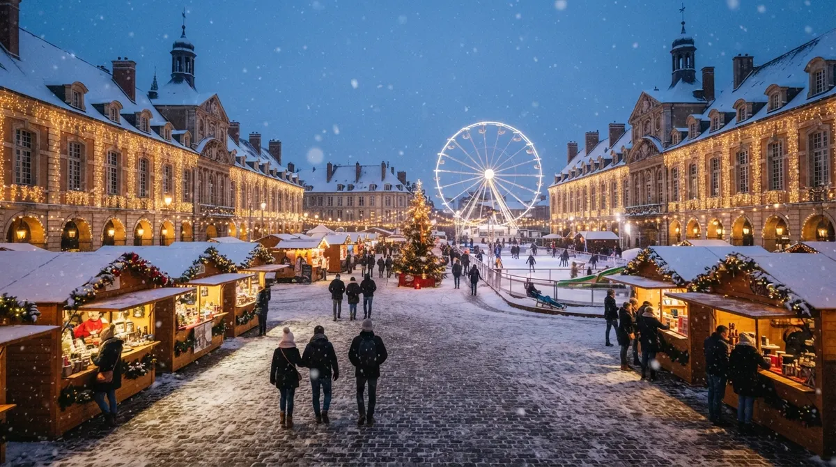 Marché de Noël de Charleville-Mézières, Charleville-Mézières