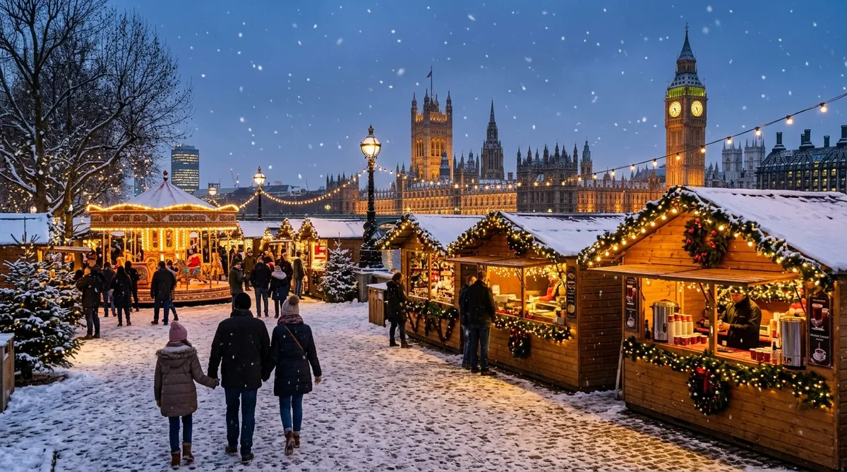 Southbank Centre Winter Market, London