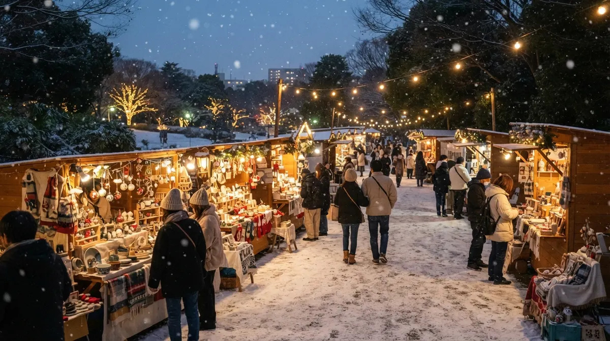 クリスマスナイトマーケット in 千葉公園（千葉公園聖誕夜市）, 千葉