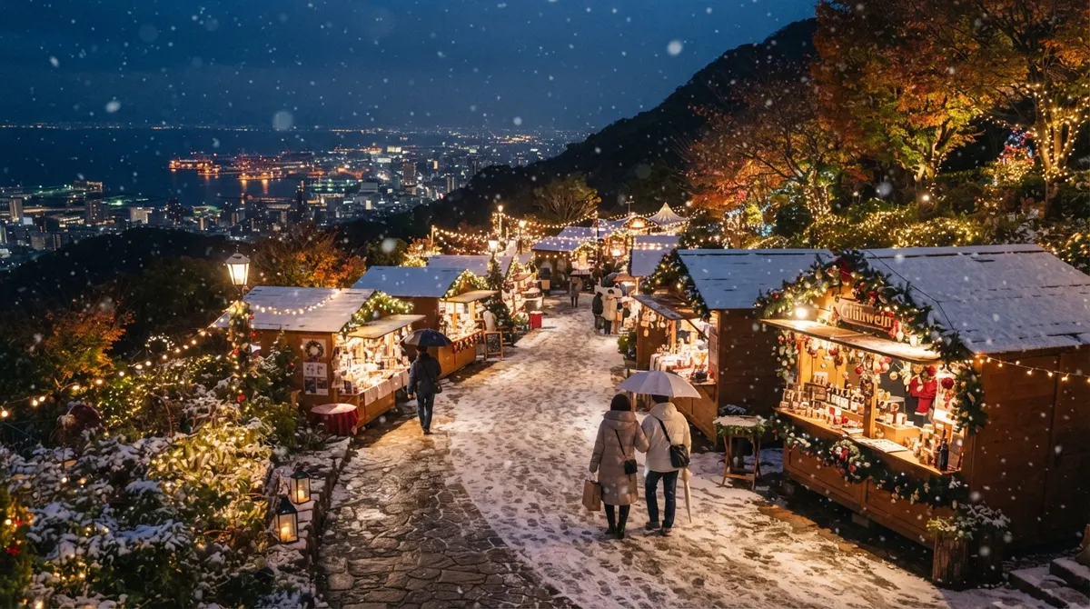 神戸布引ハーブ園 クリスマスマーケット, 神戸