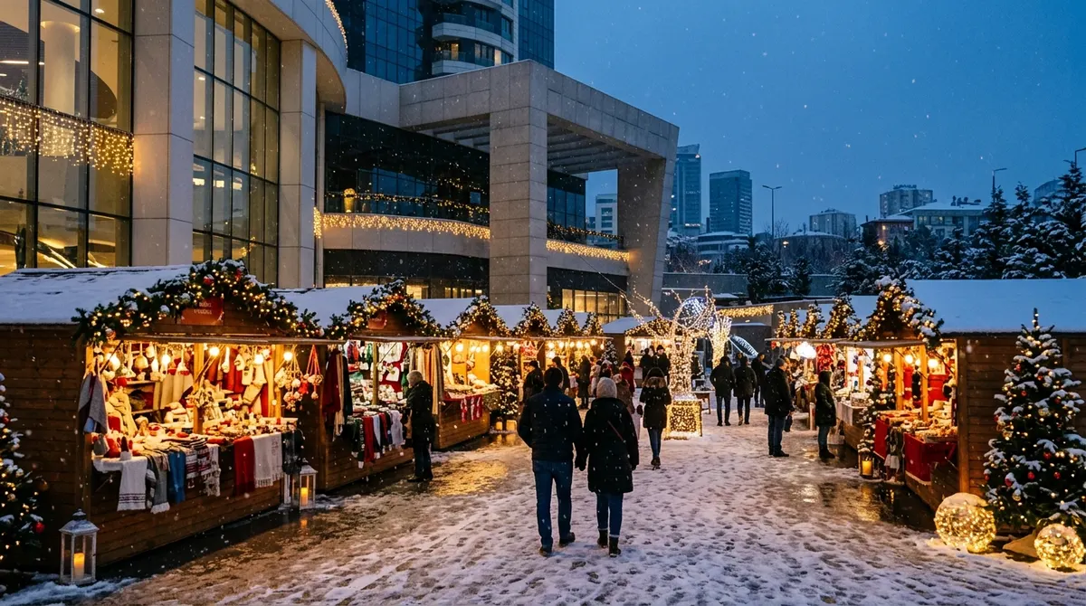 Akasya Mall New Year Market, Istanbul