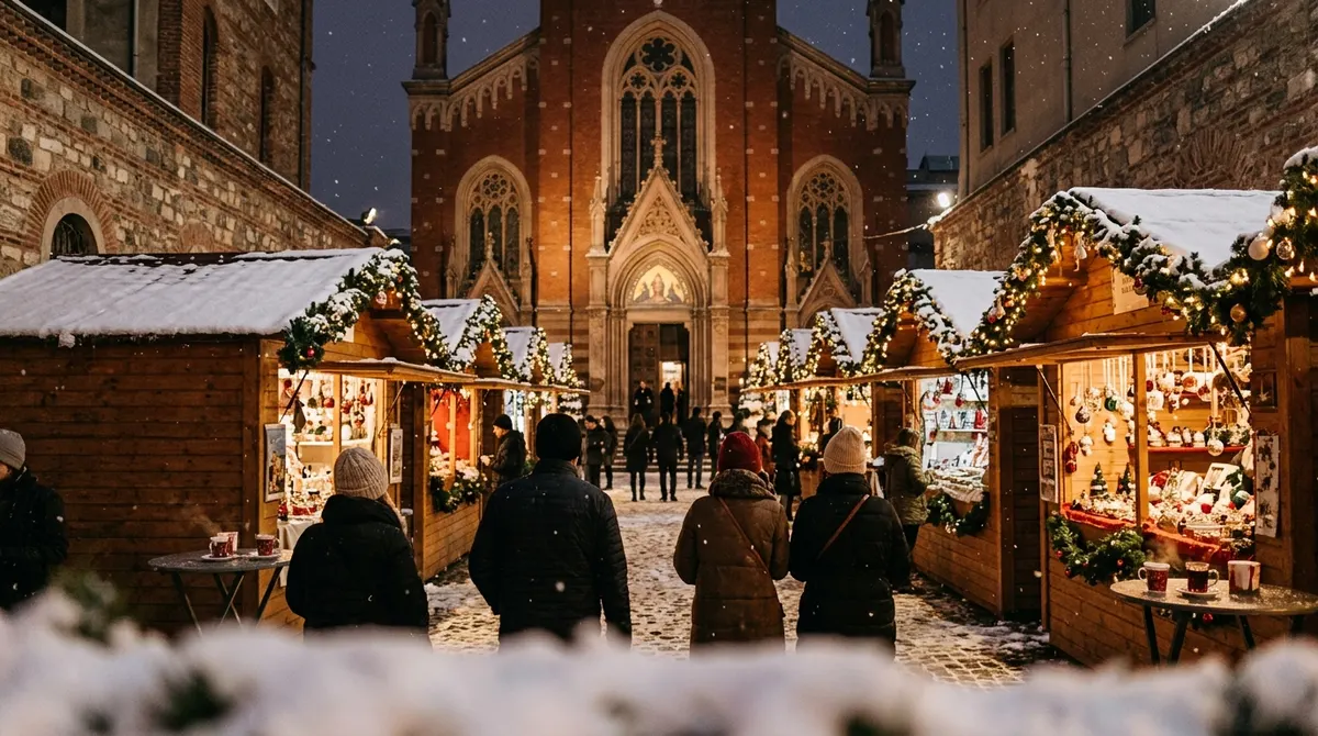 Beyoglu Christmas Market (St. Anthony's Church), Istanbul