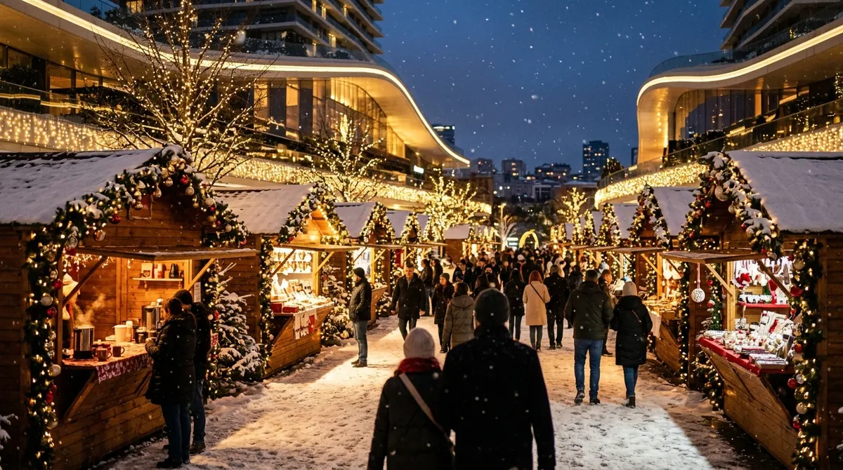 Zorlu Christmas Village, Istanbul